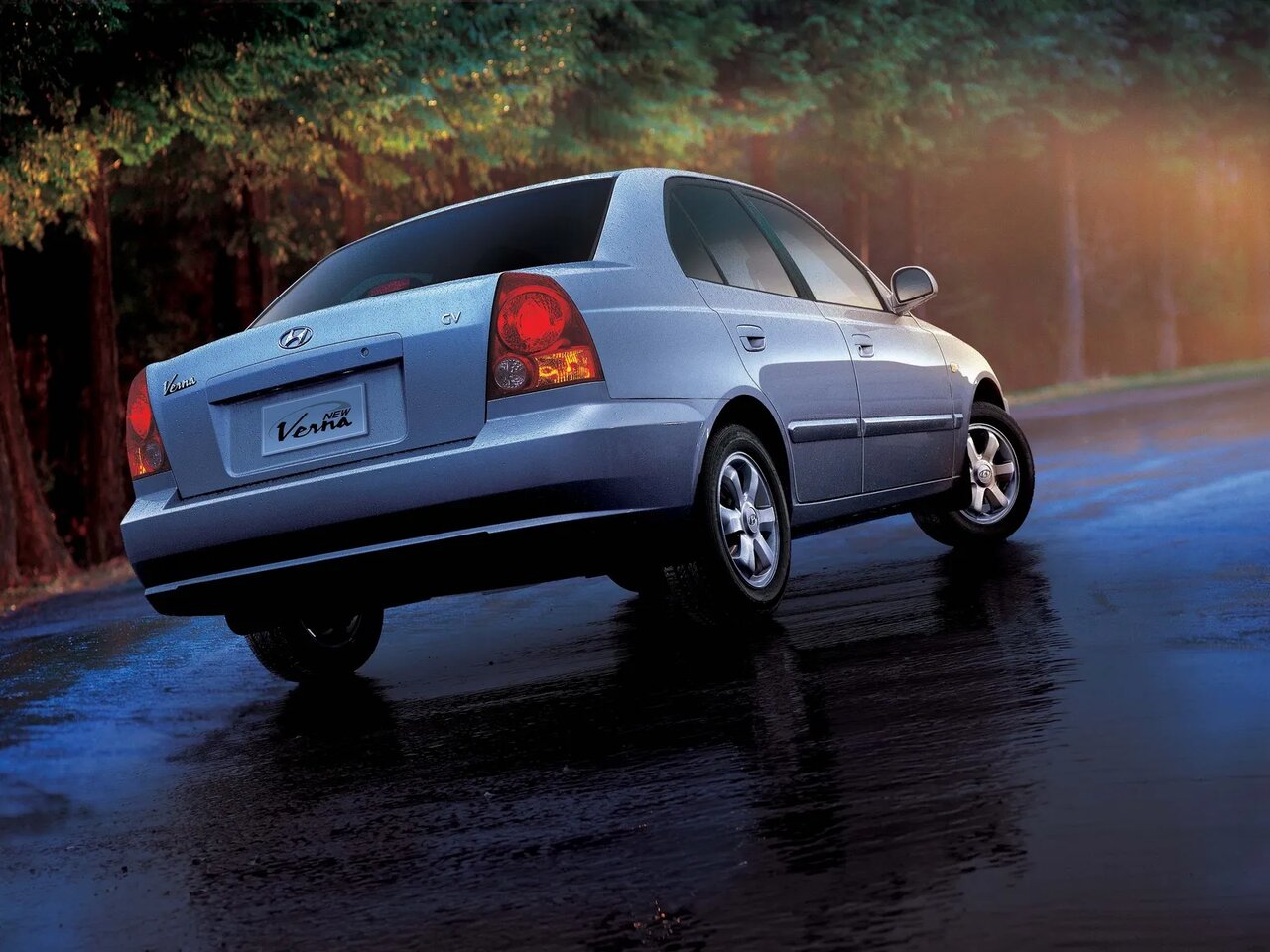 Hyundai Verna I Рестайлинг