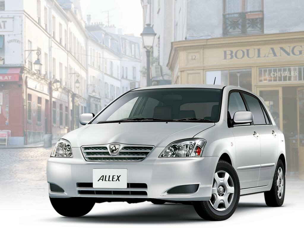 Toyota Allex I Рестайлинг