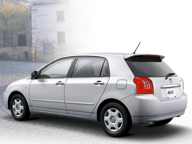 Toyota Allex I Рестайлинг