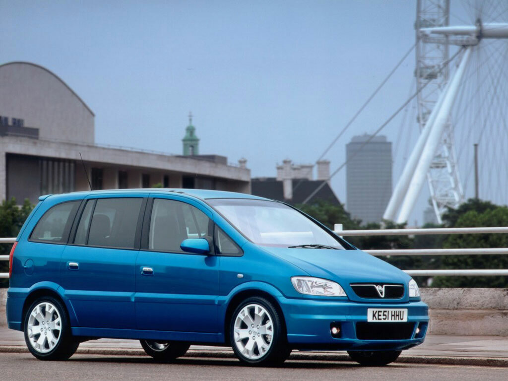 Vauxhall Zafira A Рестайлинг