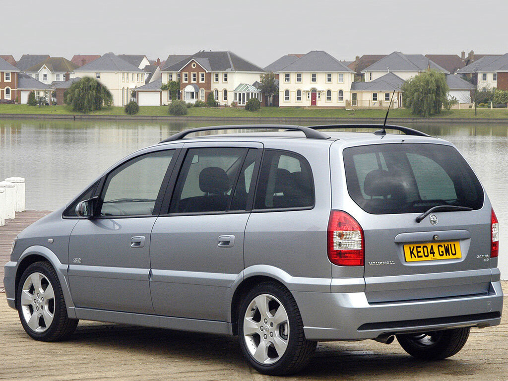 Vauxhall Zafira A Рестайлинг