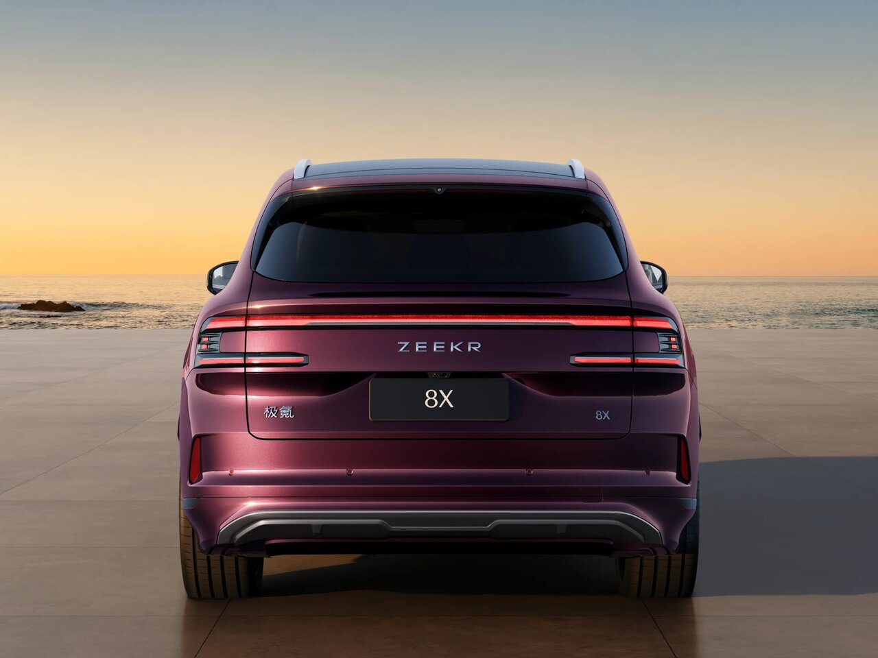 Zeekr 8X c 2026 года